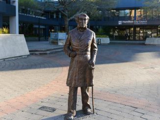 Hamilton statue